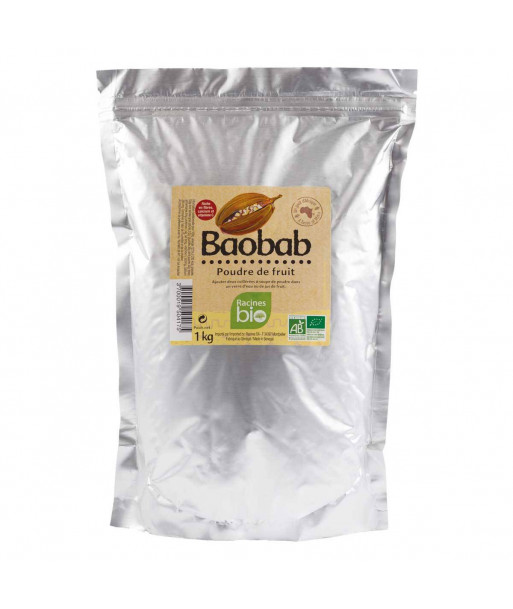 Poudre de baobab Bio RACINE 1kg